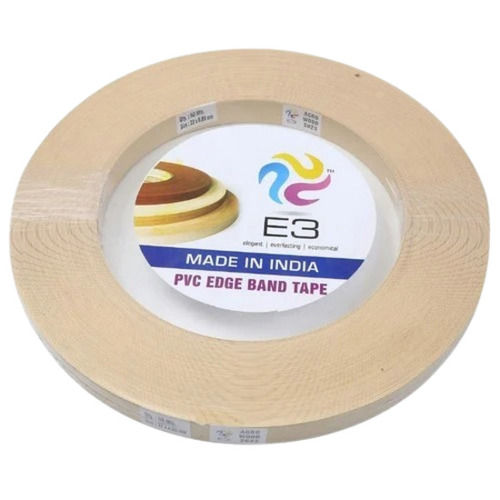 00 50 Meter X 1 Inches Wide Polished Finish Pvc Edge Banding Tape For Furniture