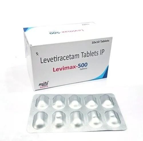 White 500 Mg Levetiracetam Tablet For Medical Purpose