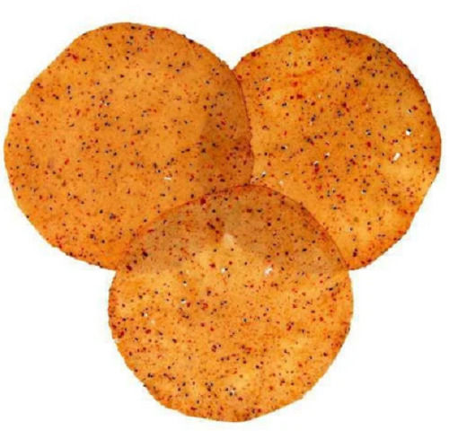 7 Inches Size Round Shape Spicy Taste Masala Papad