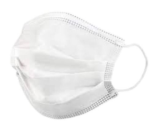 Medical Grade Plain Pattern Rectangular Breathable Non Woven Disposable Face Mask Age Group: Adults