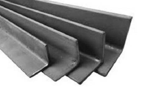 Silver 10 Foot Long Galvanized Finish Mild Steel Angle For Industrial