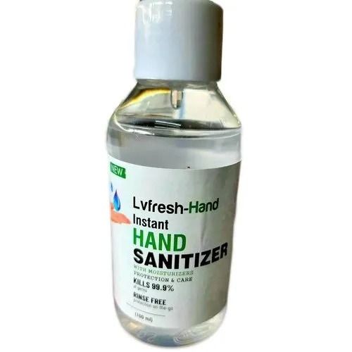 100 Milimeters Hand Sanitizers For Kills Germs With 2 Year Shelf Life
