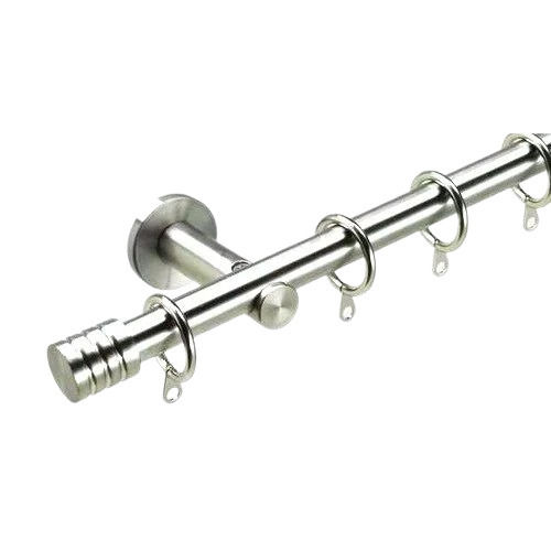 Deco Window Silver Curtain Rods Metal Price in India - Buy Deco