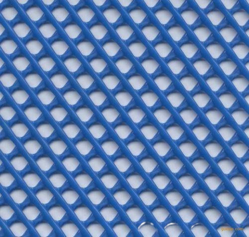 Blue 1Mm Thick Square Hole Type Poly Vinyl Chloride Body Wire Mesh