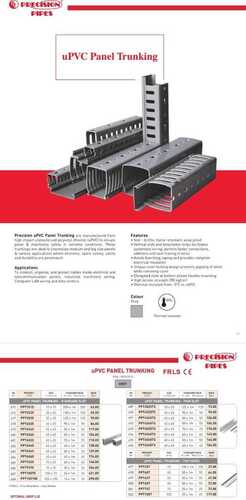 Stainless Steel 25X25 Inches Upvc Panel Trunking For Industrial Use