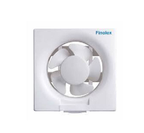 30 Volt Wall Mounted Square White Plastic Exhaust Fan For Bathroom Blade Diameter: 5 Inch (In)