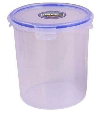 Transparent 5 Kilogram Capacity Waterproof Plastic Kitchen Container