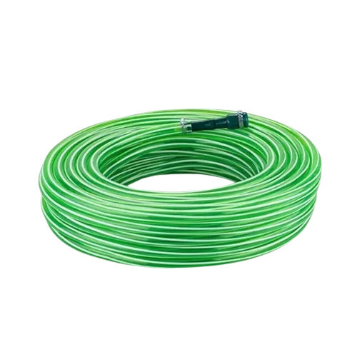 Green 5 Mm Thick 1 Inch Round Polyvinyl Chloride Garden Pipe