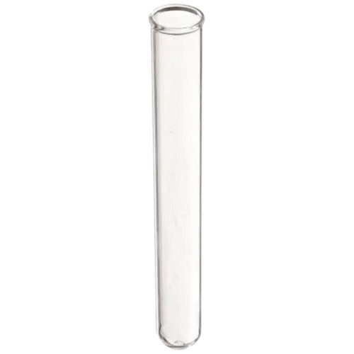 Transparent 5X5X1 Inches 80 Gram 20 Milliliter Clear Glass Test Tube For Laboratory