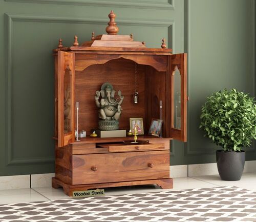 Antique Wooden Temple For Home Decoration And Pooja