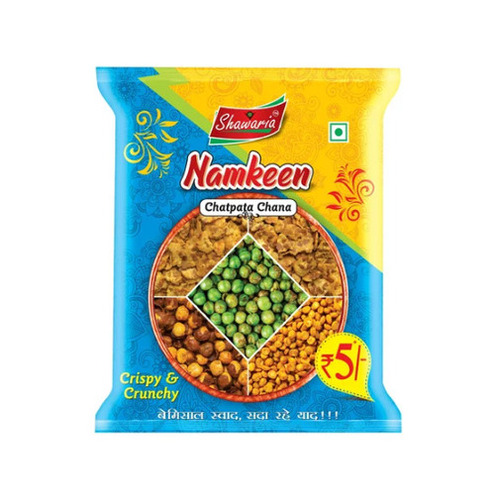 खस्ता और कुरकुरे चटपटा चना नमकीन कार्बोहाइड्रेट: 55.9 ग्राम (G)