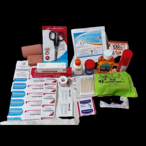 First Aid Medical Kit For Personal And Travel Use