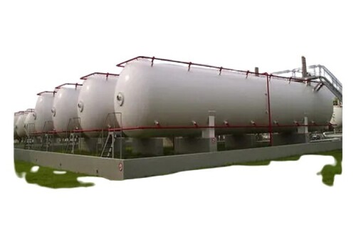 Industrial Heavy Duty Leakproof Mounded Lpg Gas Storage Tank at Best ...