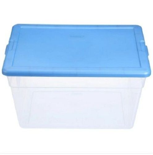 White Lightweight And Durable Plastic Storage Box For Pharmaceutical