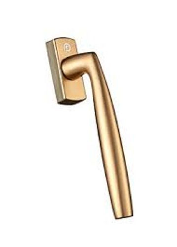 Lightweight Golden Finish Aluminum Door Handle For Both Interior And Exterior Doors Screen Netting Material: Stainless Steel