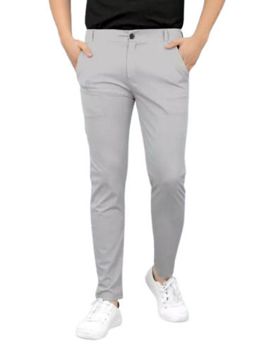 Mens Casual Linen Trousers  Moss