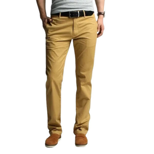 Brown Skin Friendly And Slim Fit Double Pocket Plain Cotton Pant For Mens  at Best Price in Delhi