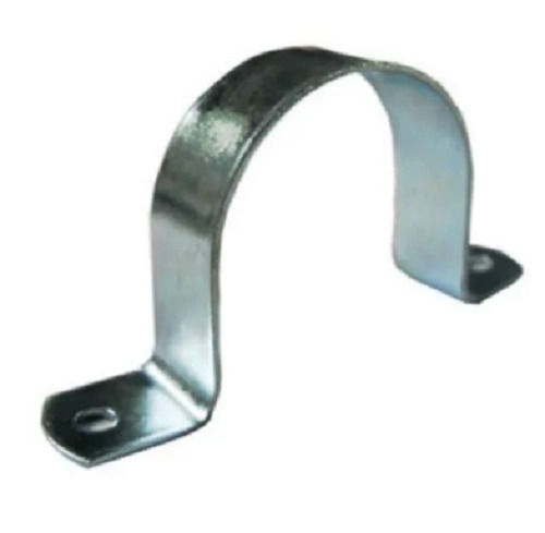 Silver 150 Mm Size U Shape Stainless Steel Clamps For Pipe Fitting Use