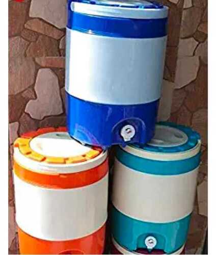 Travel Use Round Shape Plastic Water Jar For Storing Water