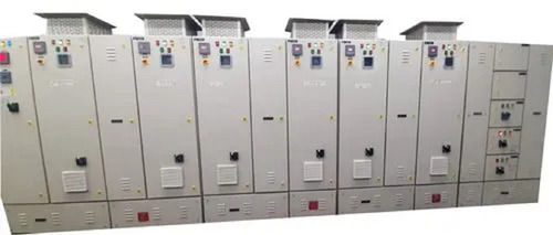 1000 V Rated Powder Coated Electric Run Good Capacity Ip 24 Lt Mild Steel Vfd Panel