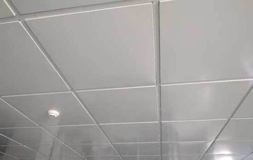 Aluminum Alloy 12Mm Thick Plain Square Grid Aluminium Ceiling - Size 2X2 Foot