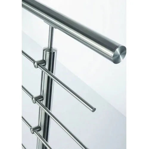 12X10X4 Feet Anti Corrosive Polished Finish Stainless Steel Railing Arm Length: 12 Foot (Ft)