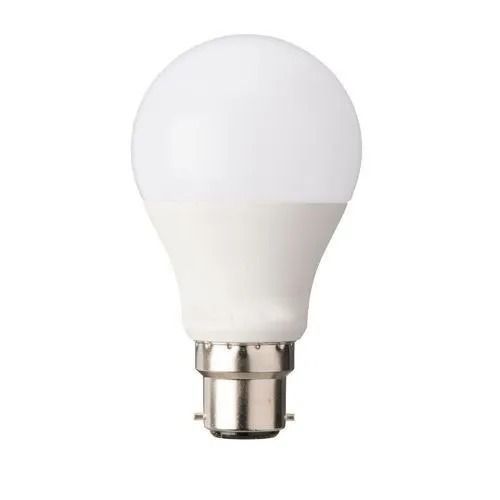 White 220 Volt 9 Watt 50 Hz Dome Aluminum And Ceramic Led Bulb 