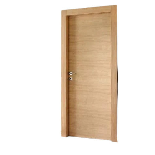 6.3 Mm Thick Weather Resistance Rectangular Solid Wooden Flush Door Application: Exterior