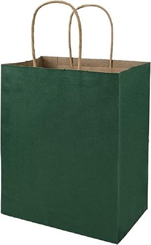 8x4.75x10 Inches 10 Kg Capacity Plain Kraft Paper Bags For Shopping