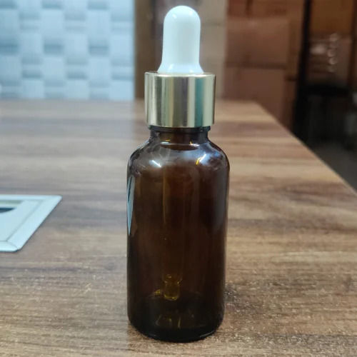 Amber Glass Bottle Dropper For Pharmaceutical Use