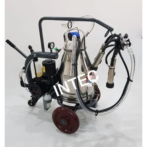 Cow Milking Machine with 20 Liter Capacity