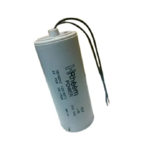 Cylindrical Shape Single Phase Aluminum Polypropylene Film Power Capacitor