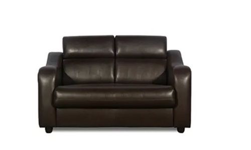 Durable Modern Leather 2 Seater Living Room Sofa For Home No Assembly Required