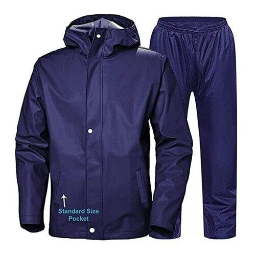 Good Quality Easy Washable Men Full Sleeves Raincoat Set For Rainy Season