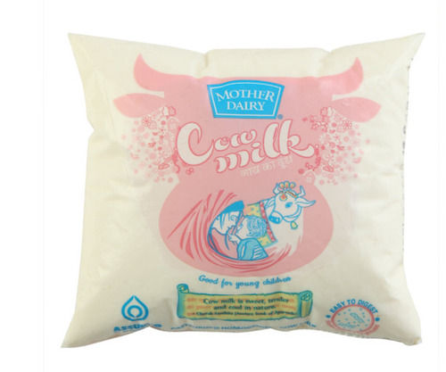 Fresh And Natural Raw Cow Milk - 500Ml (Mother Dairy) Age Group: Adults