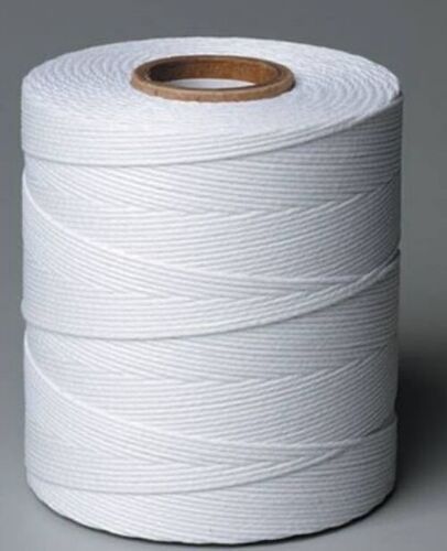 Plain Dyed White Cotton Thread For Garment Stitching Use