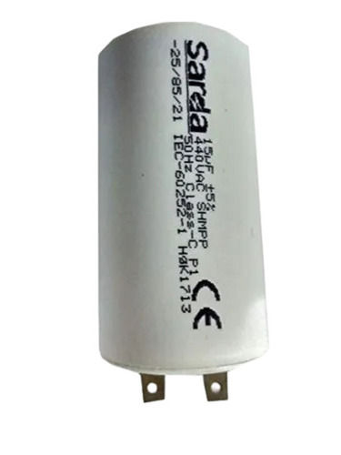 12 Volt Panel Mounted Aluminum Electrolytic Dry Filled Motor Run Capacitor