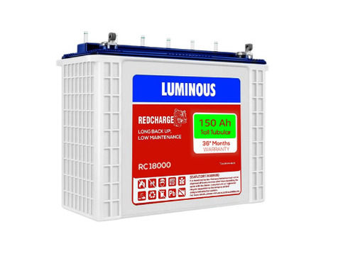 150 Ah Acid Lead Inverter Batteries With 36 Months Warranty Battery Capacity: 101   105Ah Ampere-Hour  (Ah)