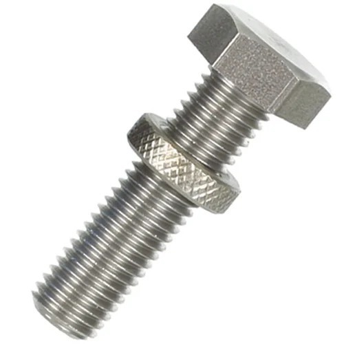 20 Grams 2.5 Inches Full Threaded Hexagonal Head Galvanized Titanium