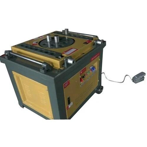 3 Hp And 415 Voltage Free Standing Semi Automatic Bar Bending Machine For Industrial Use Bending Angle: 90 Degree