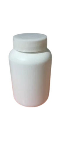 White 35 Grams 6 Inches Long Round High Density Poly Ethylene Jars