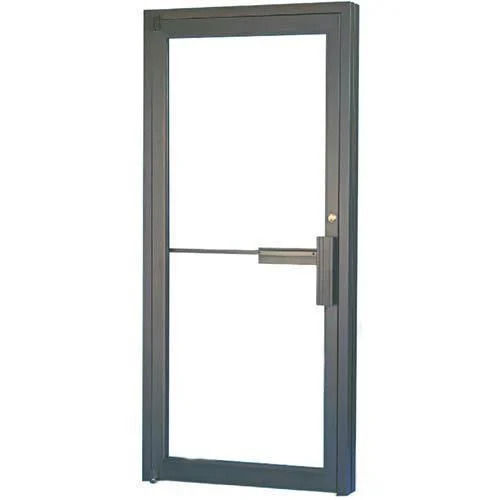 7X3 Feet And 18 Mm Thick Polished Finished Aluminium Door Frame Application: Commercial