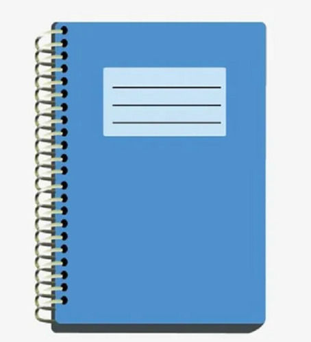 8X10 Inch Rectangular Plain Spiral Binding Paper Notepad