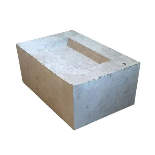 Gray 9X4X3 Inch Rectangular Heat Resistant Solid Fly Ash Brick