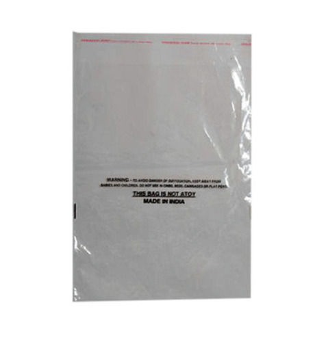 Transparent Flexible High Strength Customization And Design Warning Printed Poly Bags