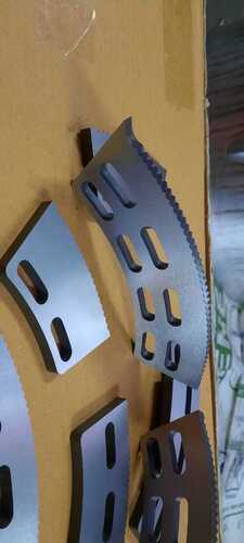 Different Colours Available High Speed Steel Corrugated Machine Blades For Slotting