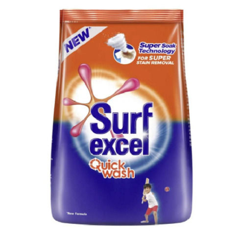 Quick Wash And Super Soak Technology Based Detergent Powder (Surf Excel) Benzene %: 2%