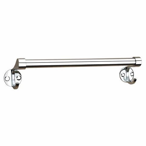Wall Mounted Chrome Finishing Round Stainless Steel Towel Rod