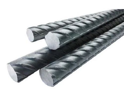 15 Feet Long Galvanized Round Hot Rolled Mild Steel Tmt Bar Application: Construction