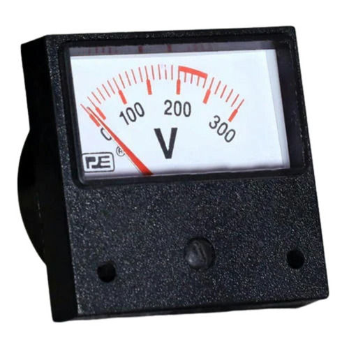 Black And White 50 Hertz 220 Voltage Wall Mounted Analog Display Industrial  Ac Voltmeter at Best Price in New Delhi